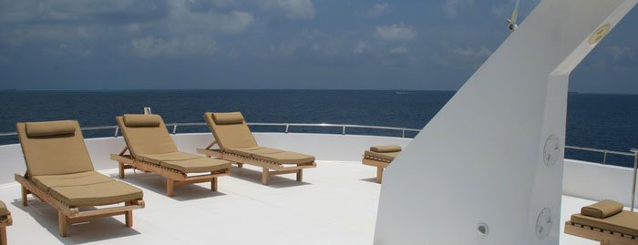 Horestco Outdoor Furniture on a Maldivian flagged cruise ship